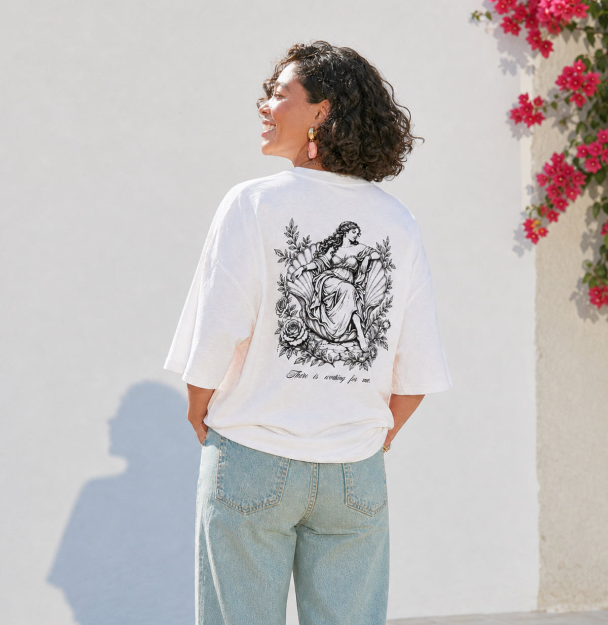 Theta is working for me – Damen T-Shirt | Vintage Style | 100 % Bio-Baumwolle