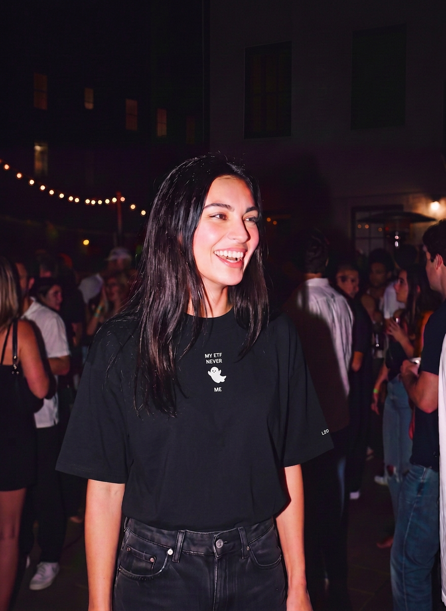 ETF Never Ghosted – Damen T-Shirt | 100 % Bio-Baumwolle