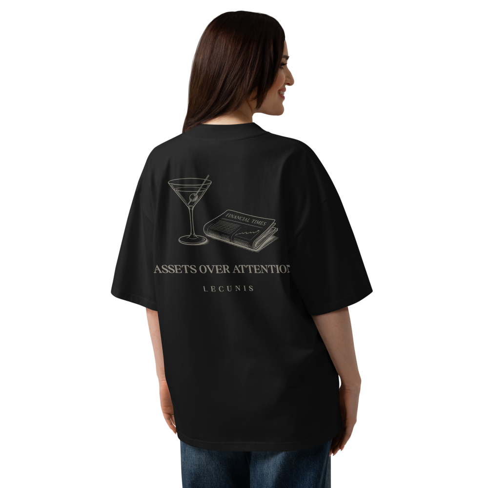 Assets over Attention – Damen T-Shirt | 100 % Bio-Baumwolle
