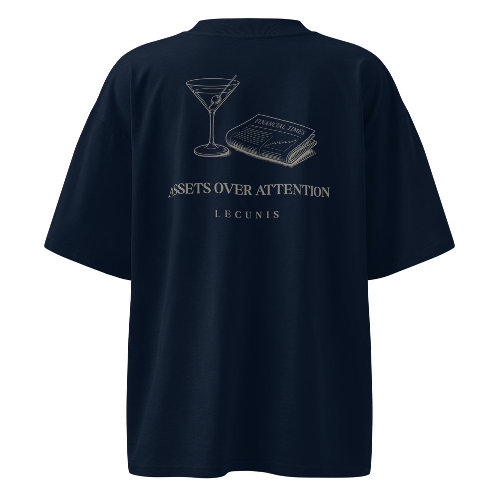 Assets over Attention – Damen T-Shirt | 100 % Bio-Baumwolle