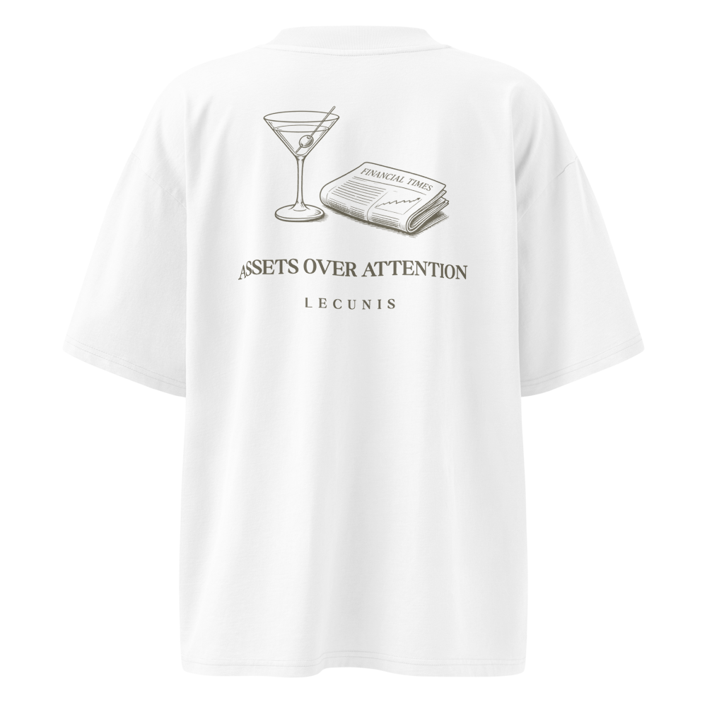 Assets over Attention – Damen T-Shirt | 100 % Bio-Baumwolle