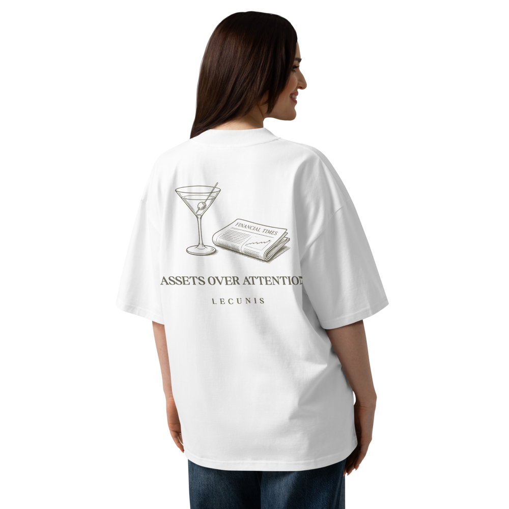 Assets over Attention – Damen T-Shirt | 100 % Bio-Baumwolle